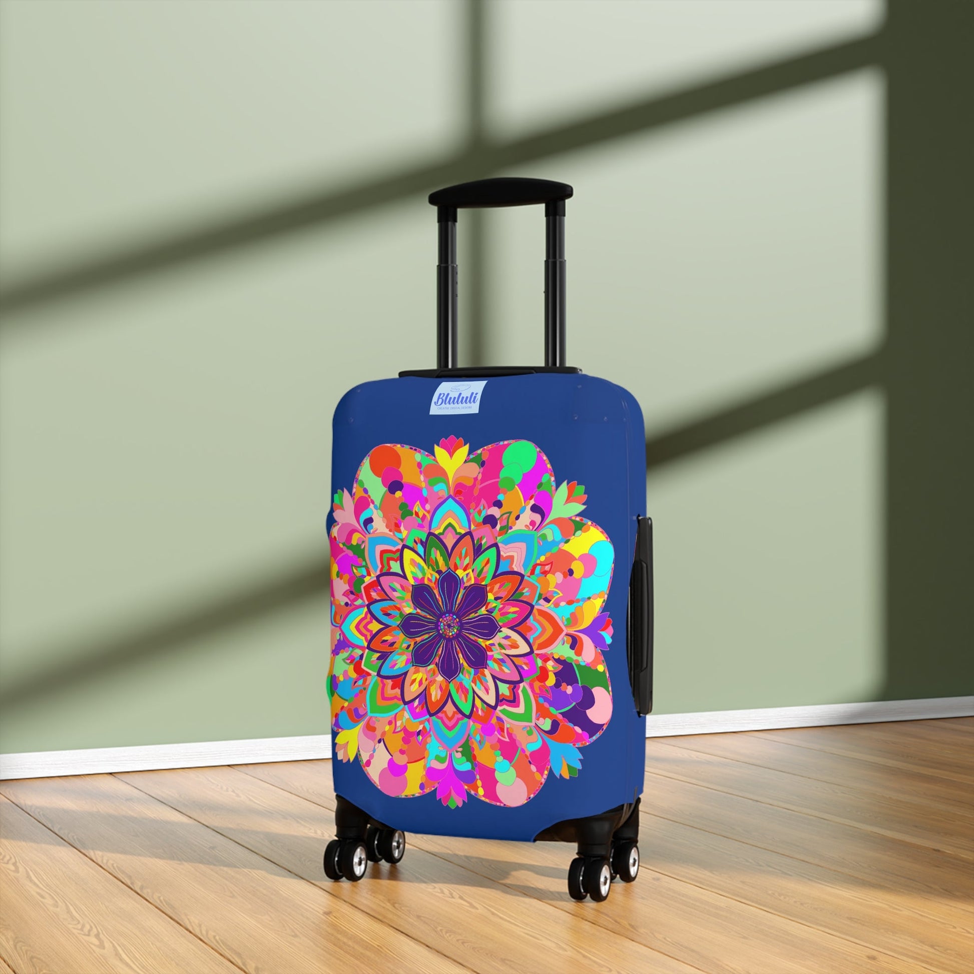 Mandala Luggage Cover Colorful Accessories - Blululi