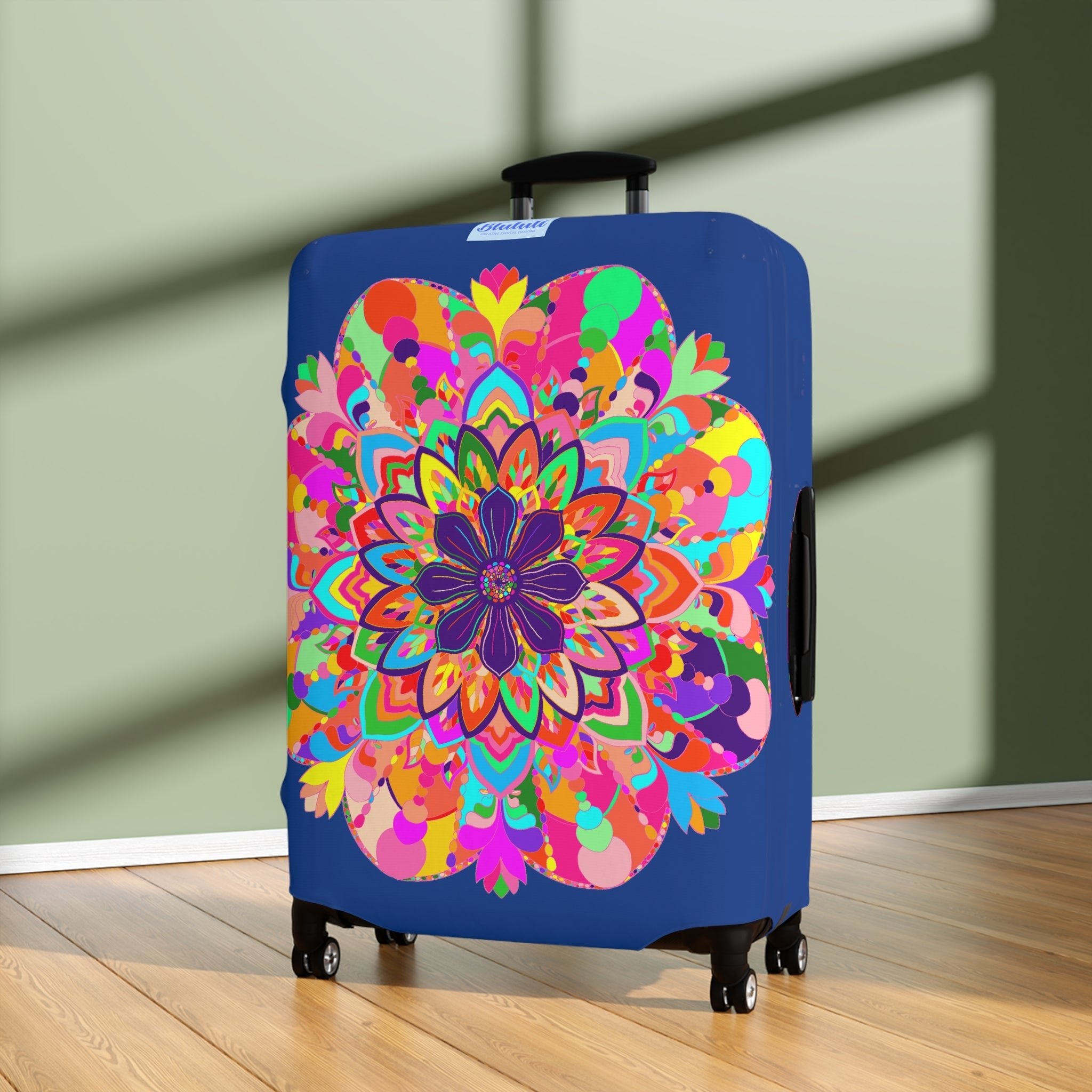 Mandala Luggage Cover Colorful Accessories - Blululi