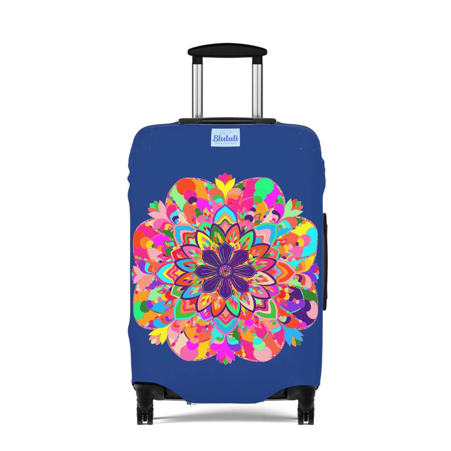 Mandala Luggage Cover Colorful Accessories - Blululi