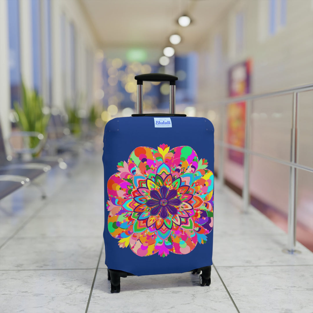 Mandala Luggage Cover Colorful Accessories - Blululi