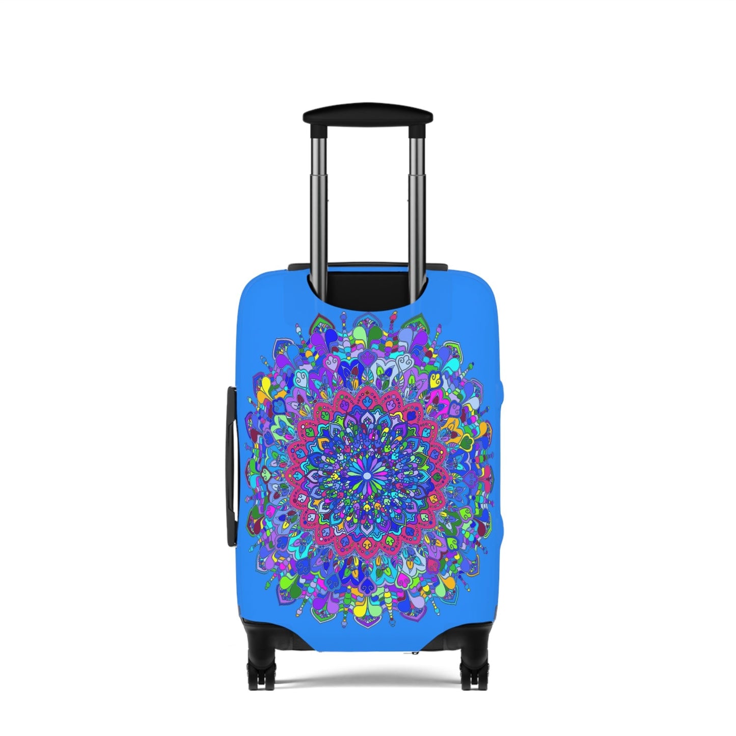 Mandala Luggage Cover Dodger Blue Accessories - Blululi