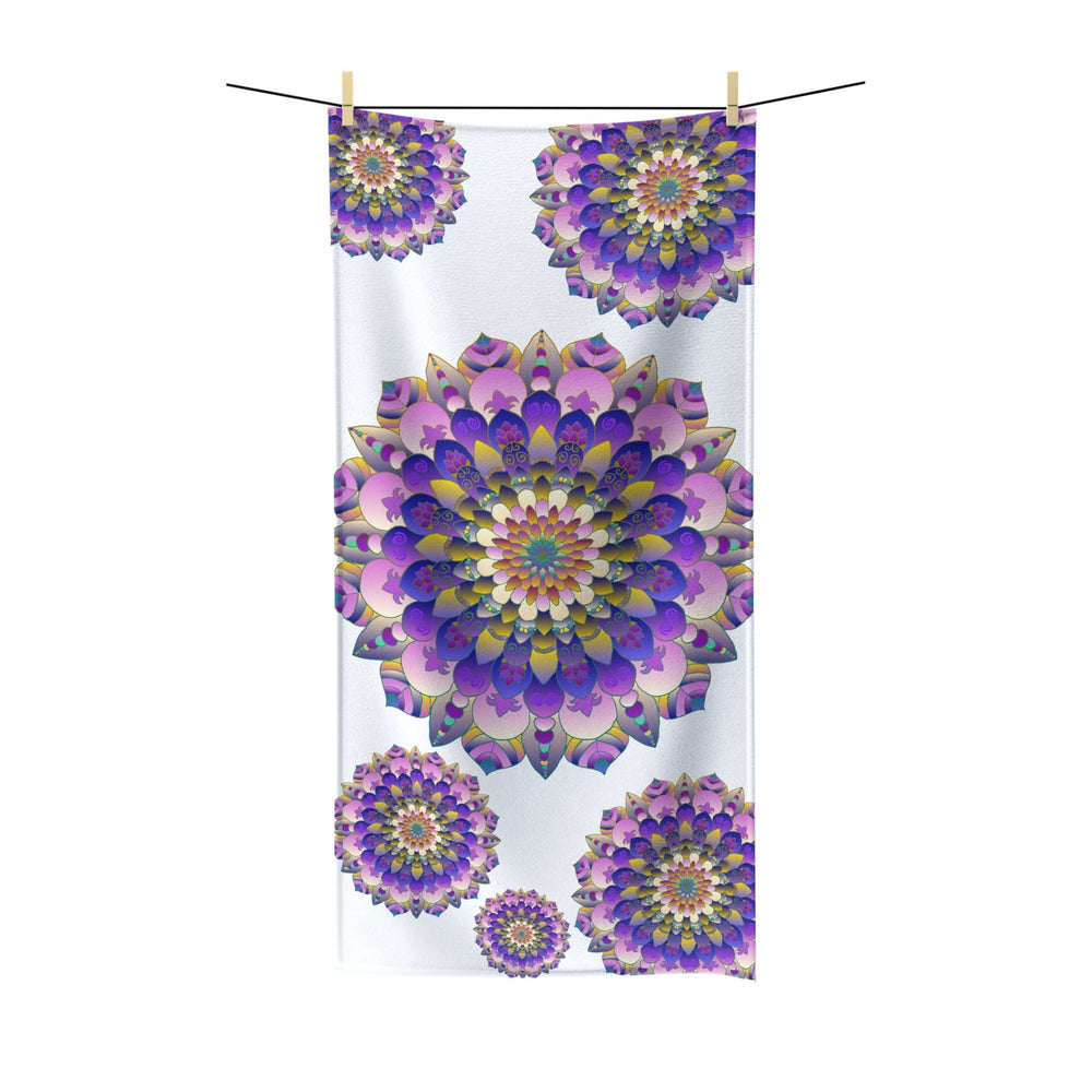 Mandala Meditation Towel - Colorful & Intricate Home Decor - Blululi