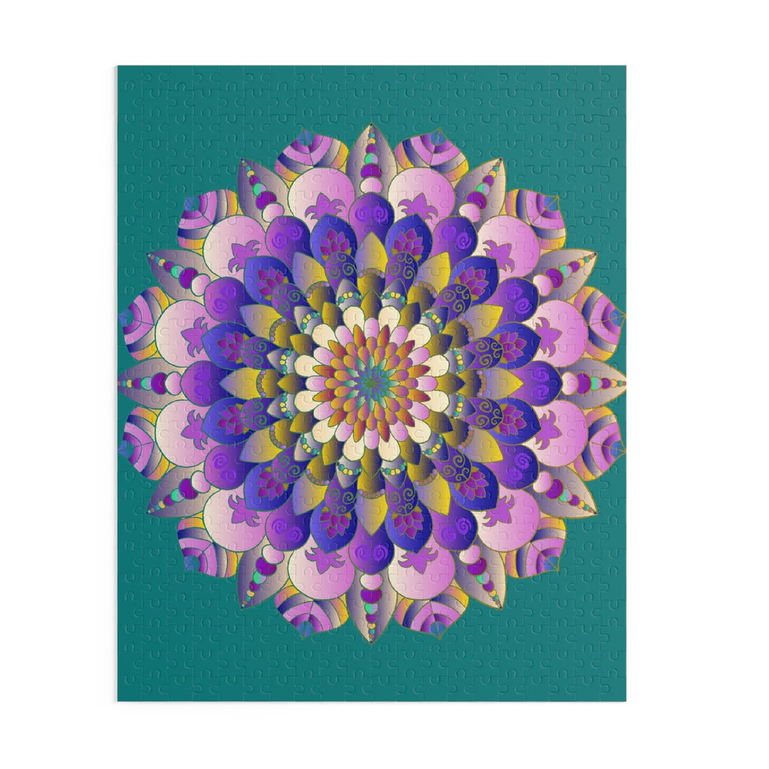 Mandala Peace Puzzle - 252 & 500 Pieces Puzzle - Blululi