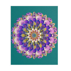 Mandala Peace Puzzle - 252 & 500 Pieces Puzzle - Blululi