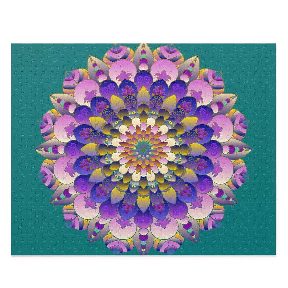 Mandala Peace Puzzle - 252 & 500 Pieces Puzzle - Blululi