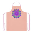 Mandala Peach Apron - Bohemian Kitchen Decor All Over Prints - Blululi