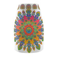 Mandala Pencil Skirt - Light Purple & Azure All Over Prints - Blululi