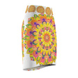 Mandala Pencil Skirt - Light Purple, Azure & Iridescent All Over Prints - Blululi