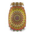 Mandala Pencil Skirt - Light Purple, Azure & Iridescent All Over Prints - Blululi