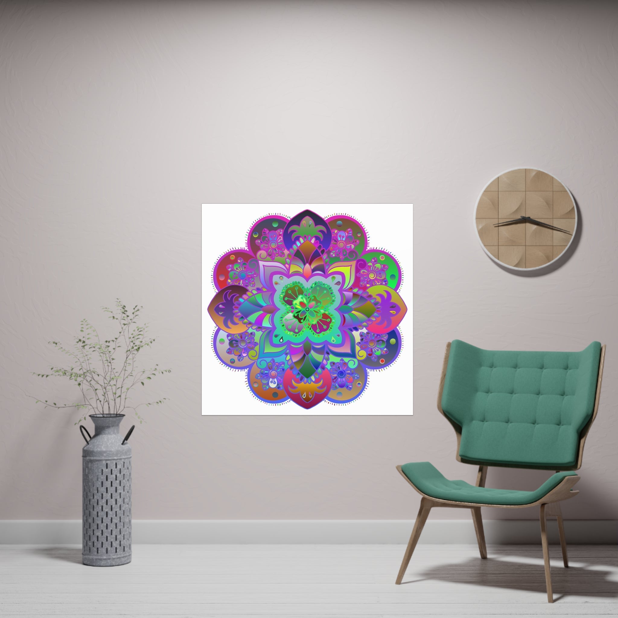 Mandala Poster Poster - Blululi