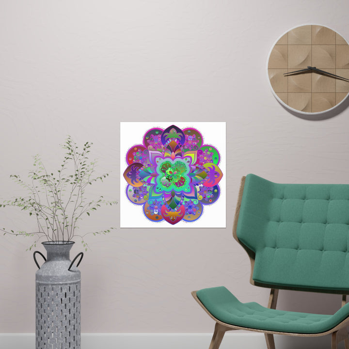 Mandala Poster Poster - Blululi