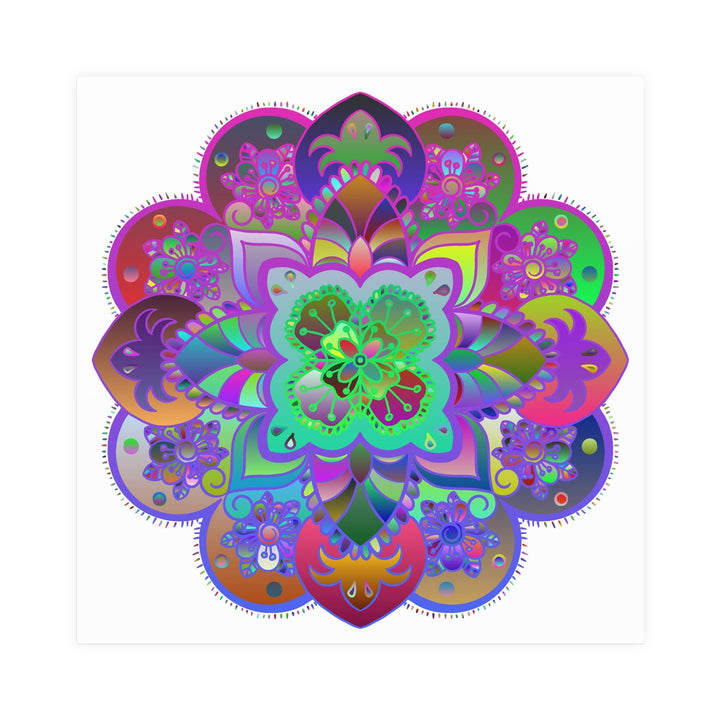 Mandala Poster Poster - Blululi