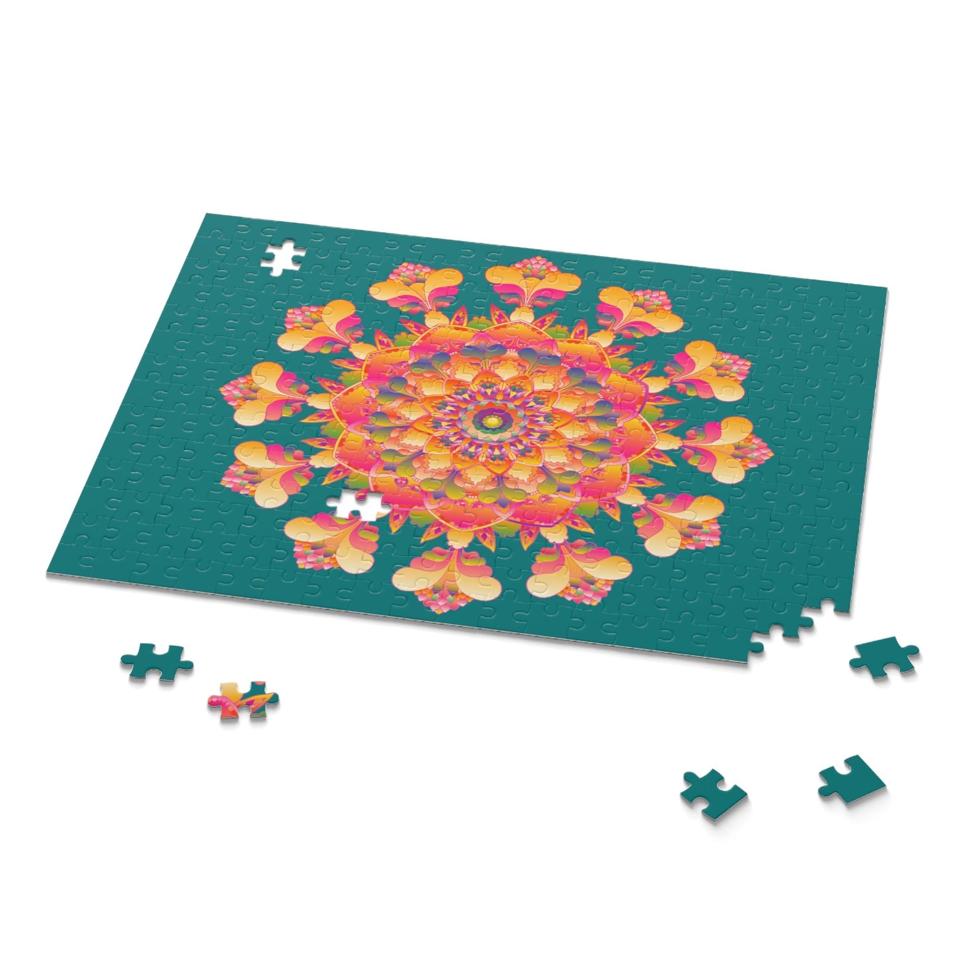 Engage Your Mind with Vibrant Mandala Art Puzzle – Blululi