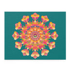 Mandala Puzzle - Colorful Art, 252 & 500 Pieces Puzzle - Blululi