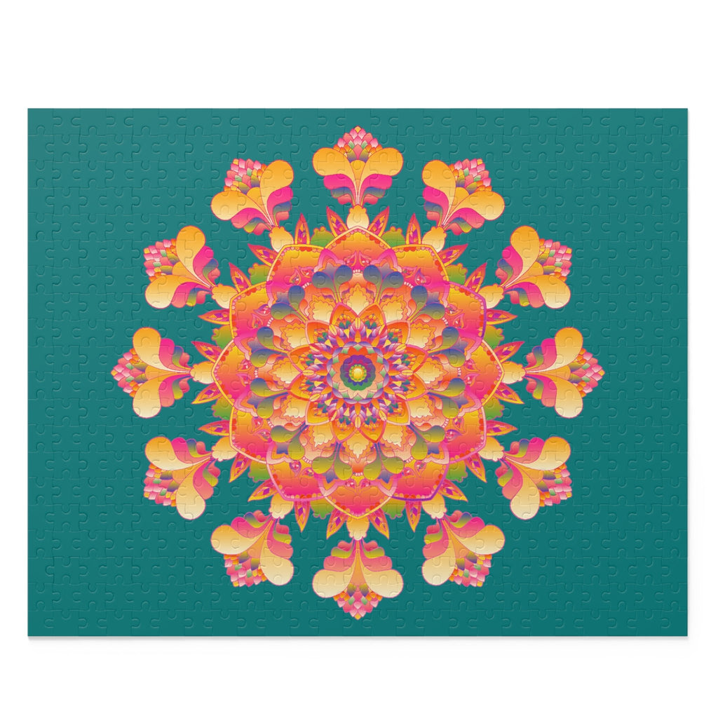 Mandala Puzzle - Colorful Art, 252 & 500 Pieces Puzzle - Blululi