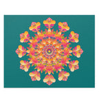 Mandala Puzzle - Colorful Art, 252 & 500 Pieces Puzzle - Blululi