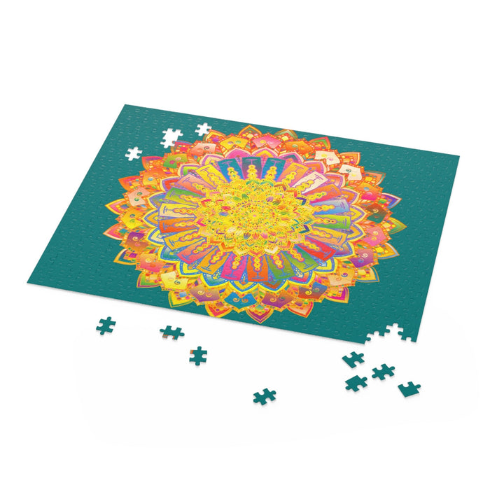 Mandala Puzzle: Colorful Universe - 252/500 Pieces Puzzle - Blululi