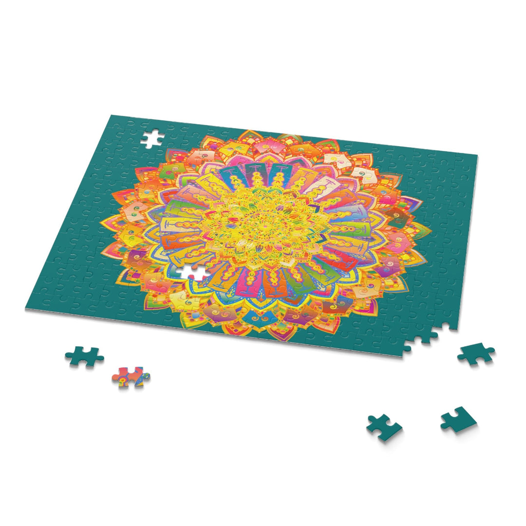 Mandala Puzzle: Colorful Universe - 252/500 Pieces Puzzle - Blululi