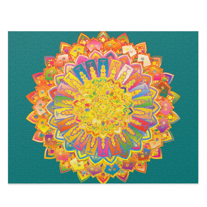 Mandala Puzzle: Colorful Universe - 252/500 Pieces Puzzle - Blululi