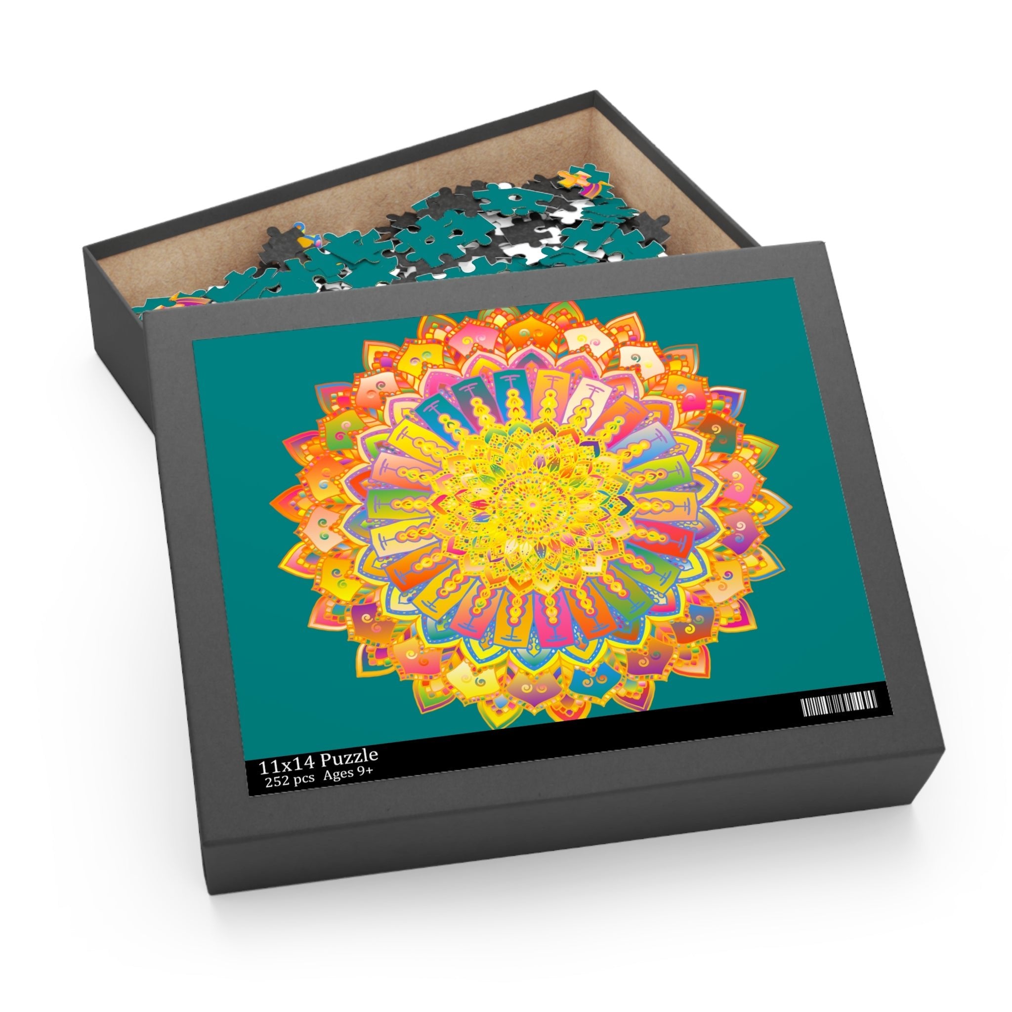 Mandala Puzzle: Colorful Universe - 252/500 Pieces Puzzle - Blululi