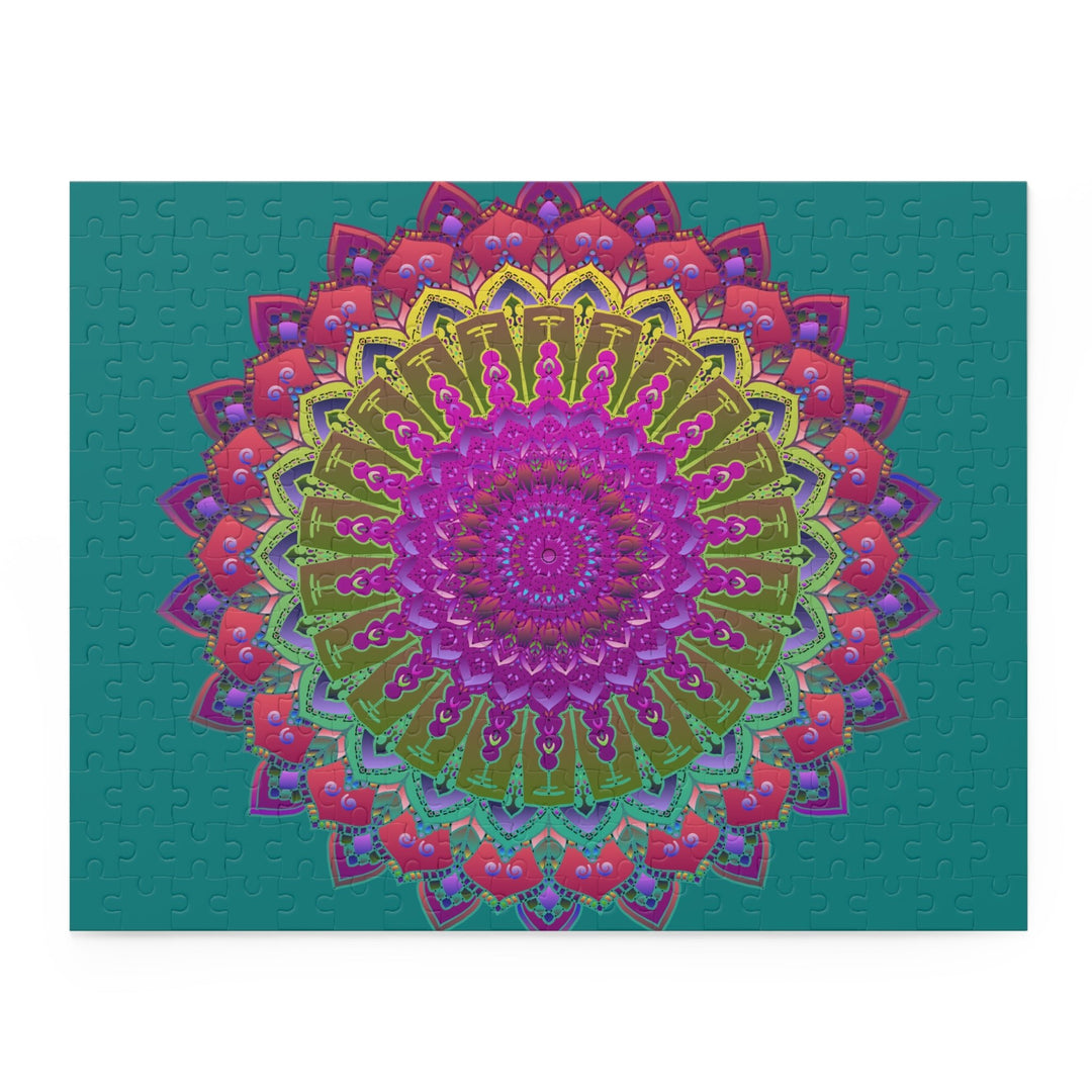 Mandala Puzzle: Intricate Art, 252 & 500 Pieces Puzzle - Blululi