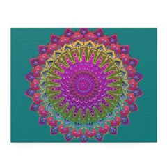 Mandala Puzzle: Intricate Art, 252 & 500 Pieces Puzzle - Blululi