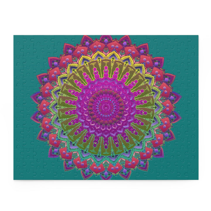 Mandala Puzzle: Intricate Art, 252 & 500 Pieces Puzzle - Blululi