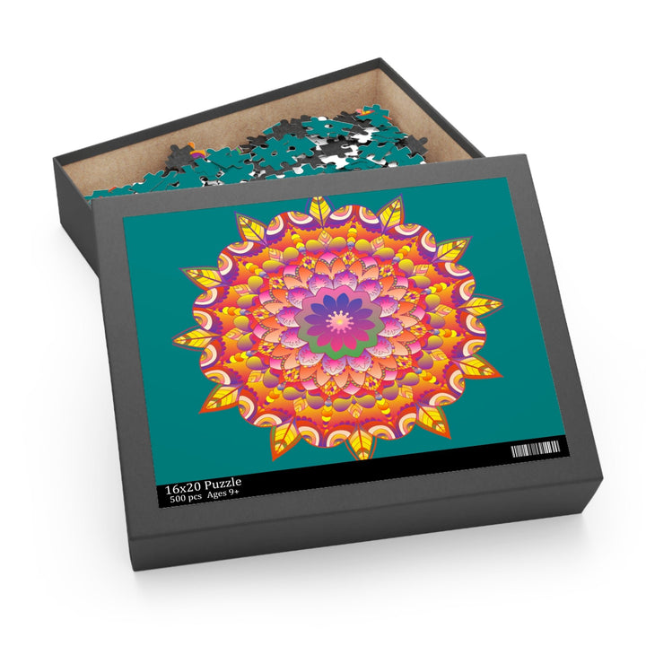 Mandala Puzzle: Intricate Art, 252 & 500 Pieces Puzzle - Blululi