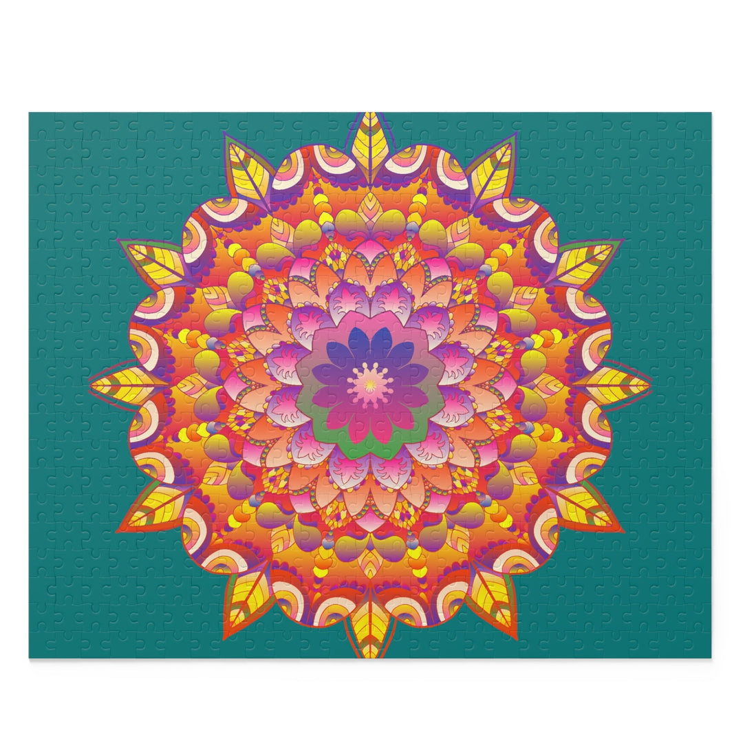 Mandala Puzzle: Intricate Art, 252 & 500 Pieces Puzzle - Blululi