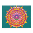 Mandala Puzzle: Intricate Art, 252 & 500 Pieces Puzzle - Blululi