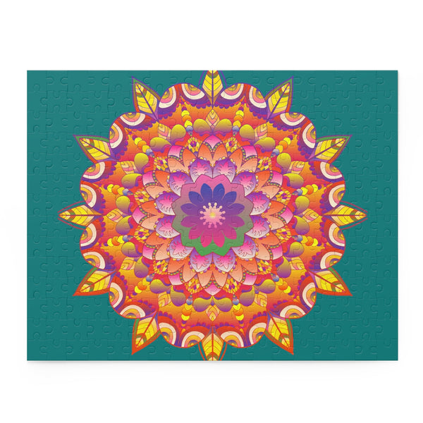 Mandala Puzzle: Intricate Art, 252 & 500 Pieces Puzzle - Blululi