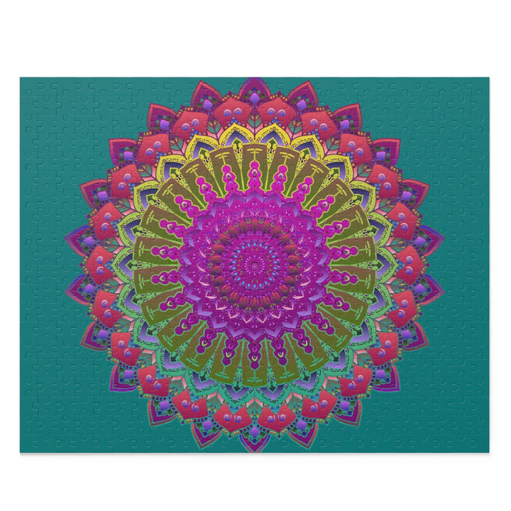 Mandala Puzzle: Intricate Art, 252 & 500 Pieces Puzzle - Blululi