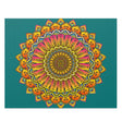 Mandala Puzzle: Vibrant Colors & Intricate Design Puzzle - Blululi