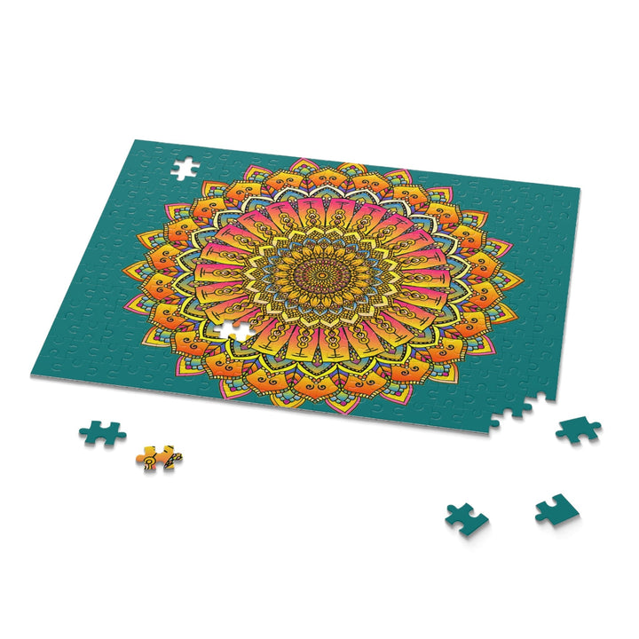 Mandala Puzzle: Vibrant Colors & Intricate Design Puzzle - Blululi