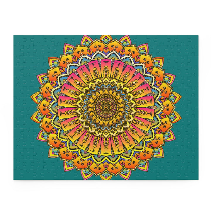 Mandala Puzzle: Vibrant Colors & Intricate Design Puzzle - Blululi