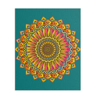 Mandala Puzzle: Vibrant Colors & Intricate Design Puzzle - Blululi