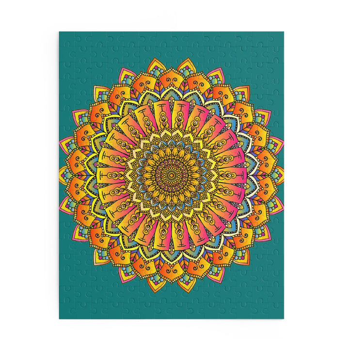 Mandala Puzzle: Vibrant Colors & Intricate Design Puzzle - Blululi