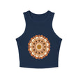 Mandala Racer Tank Top - Intricate Art Tank Top - Blululi