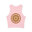 Mandala Racer Tank Top - Intricate Art Tank Top - Blululi