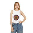 Mandala Racerback Tank Top - Colorful Geometric Design Tank Top - Blululi