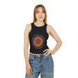 Mandala Racerback Tank Top - Colorful Geometric Design Tank Top - Blululi