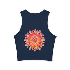 Mandala Racerback Tank Top - Colorful & Intricate Tank Top - Blululi