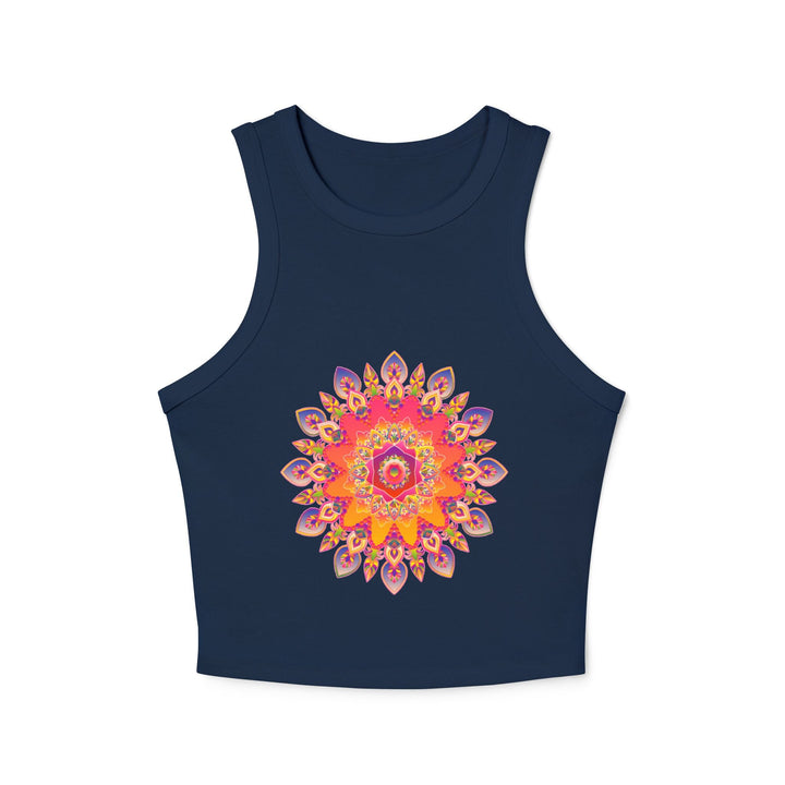 Mandala Racerback Tank Top - Colorful & Intricate Tank Top - Blululi