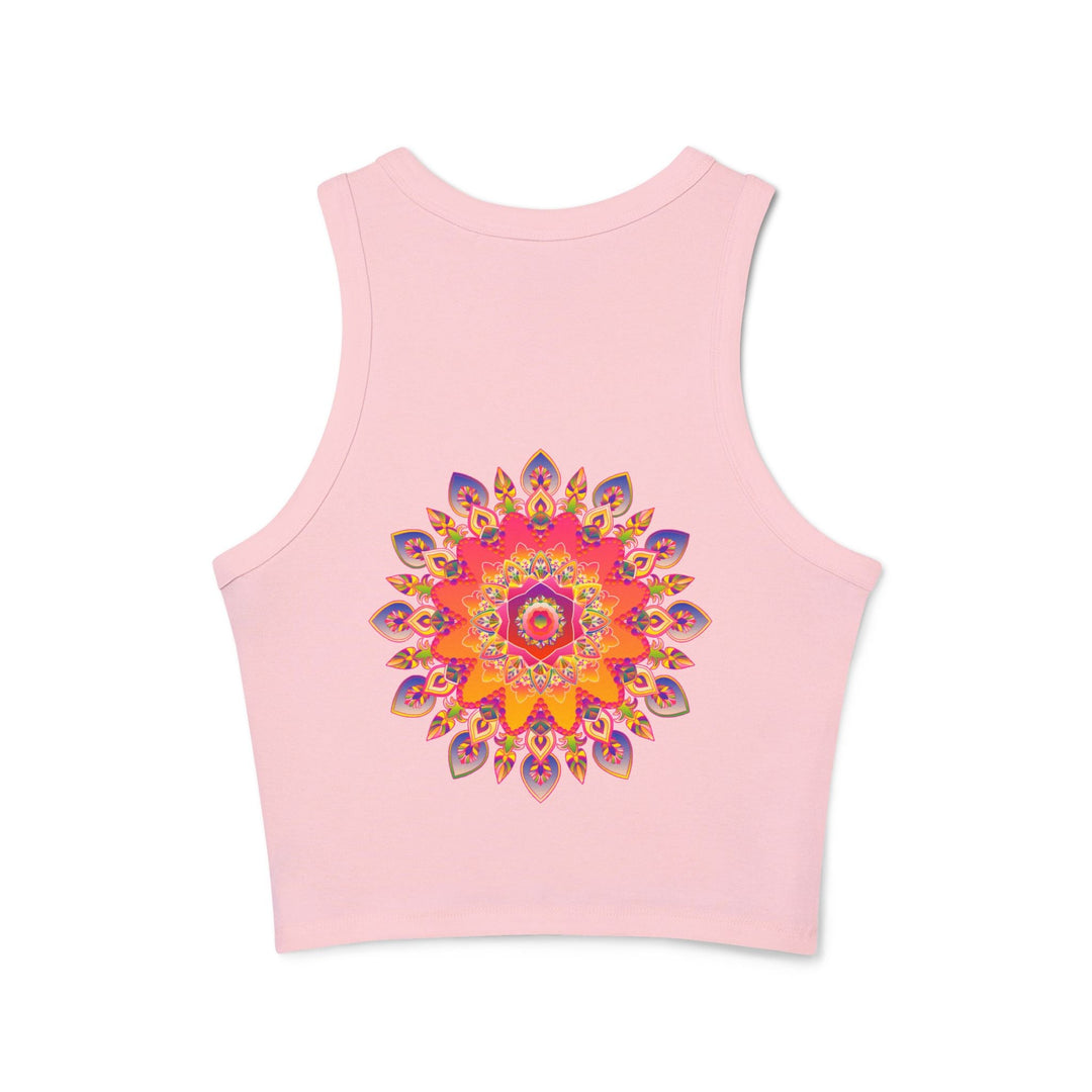 Mandala Racerback Tank Top - Colorful & Intricate Tank Top - Blululi