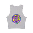 Mandala Racerback Tank Top - Spiritual & Vibrant Tank Top - Blululi