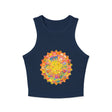 Mandala Racerback Tank Top - Yoga & Meditation Tank Top - Blululi