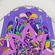 Mandala Shower Curtains - Hand Drawn Purple Design - Standard Size Home Decor - Blululi