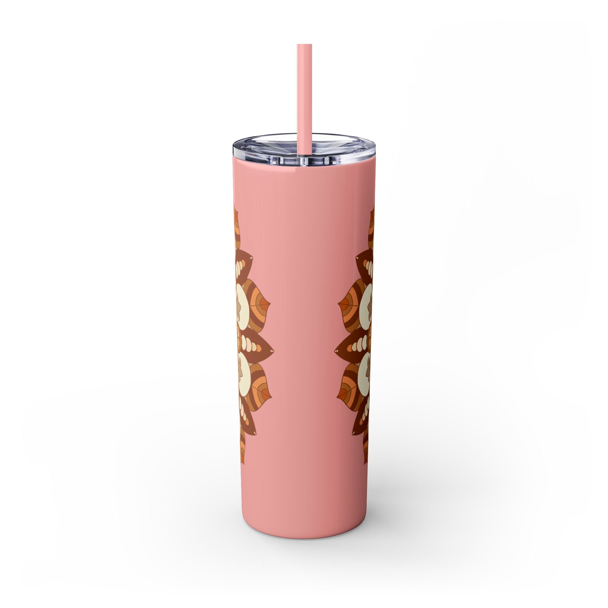 Mandala Skinny Tumbler - 20oz - Hot/Cold Mug - Blululi