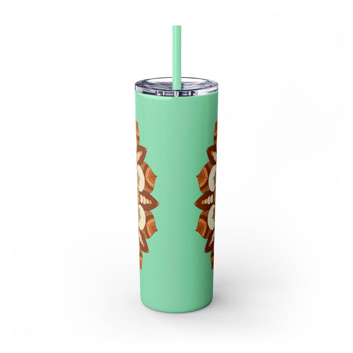 Mandala Skinny Tumbler - 20oz - Hot/Cold Mug - Blululi