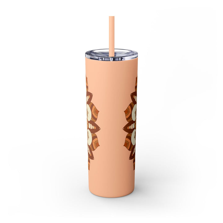 Mandala Skinny Tumbler - 20oz - Hot/Cold Mug - Blululi